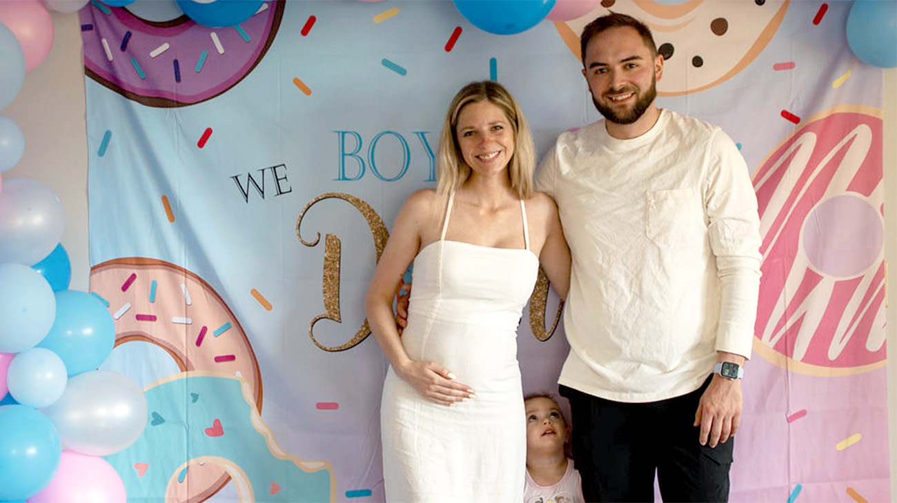 Jessica with partner Andrew