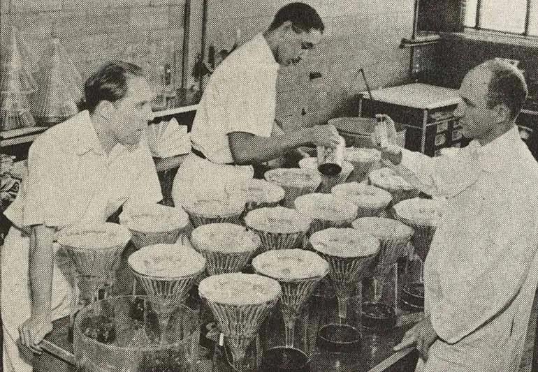 Merlin Bumpus, MD, Irvine Page, MD, and team synthesize angiotensin.