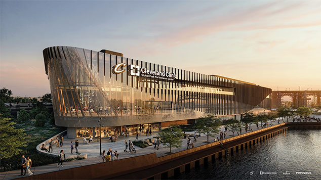 Rendering of the Global Peak Performance Center.